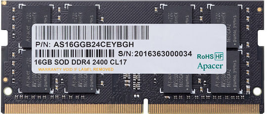 Apacer DDR4 με Module 1x8GB και Ταχύτητα 3200 για Laptop