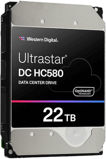 Western Digital Ultrastar DC HC580 22TB Хард диск Σκληρи дискове 3.5" SATA III 7200обороти в минута за Server 0F62785