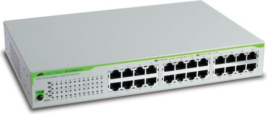 Allied Telesis AT-GS910/24 Неуправляем L2 Switch с 24 Портове Гигабитови (1Gbps) Ethernet