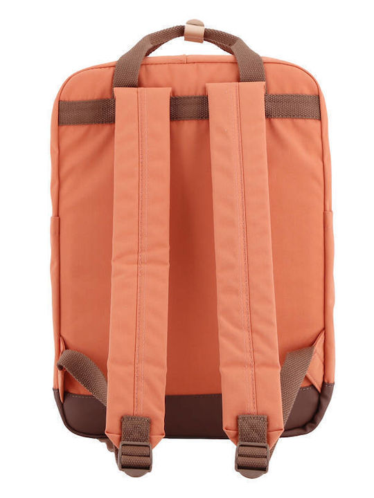 Himawari Impermeabila Geantă Rucsacuri pentru laptop 15" în culoarea Portocaliu 1085B-3