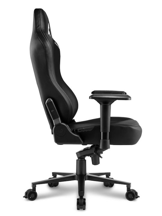 Sharkoon Skiller SGS40 Sytnhetic Leather Καρέκλα Gaming Δερματίνης με Ρυθμιζόμενα Μπράτσα Μαύρη