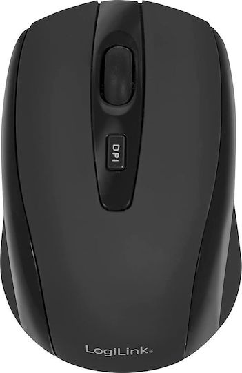 LogiLink ID0031 Ασύρματο Mini Ποντίκι Μαύρο
