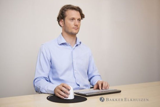 Bakker Elkhuizen Evoluent4 Right Bluetooth Kabellos Ergonomisch Maus Gray