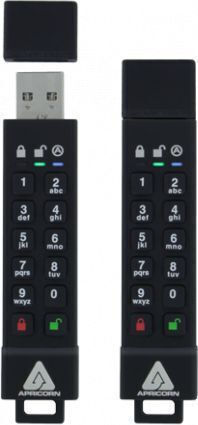 Apricorn Aegis SecureKey 32GB USB 3.0 Stick Μαύρο