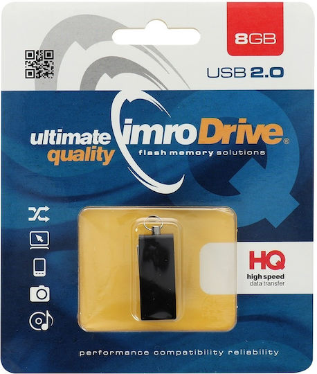 IMRO Dark Side of the Moon 8GB USB 2.0 Стик Черен