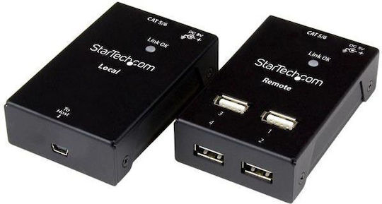 StarTech Hub USB 4 Porturi USB 2.0 Cu Conectare USB-A