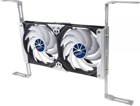 Titan TTC-SC09TZ Case Fan 140mm 1800rpm 178.85cfm Without LEDs Connection 3-Pin Pack of 2