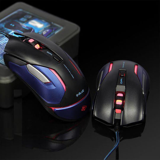 E-Blue Auroza V2 Mouse De Gaming 5000 DPI Negru
