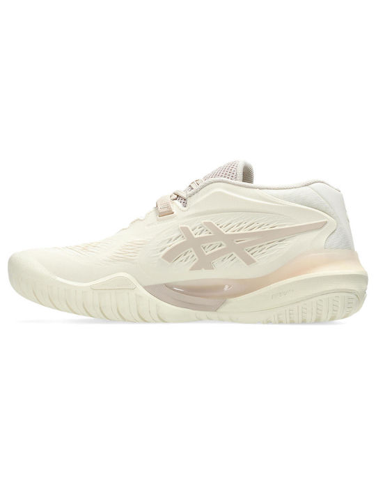 ASICS Gel-Resolution X Women's Tennis Shoes for All Courts Beige