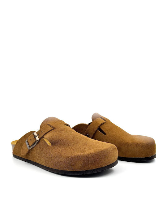 Memory-Schaum Leder Herren Hausschuhe Afelpado Grueso ROBLE Anatomisch