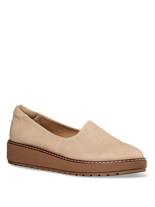 Envie Shoes Women's Slip-Ons Beige