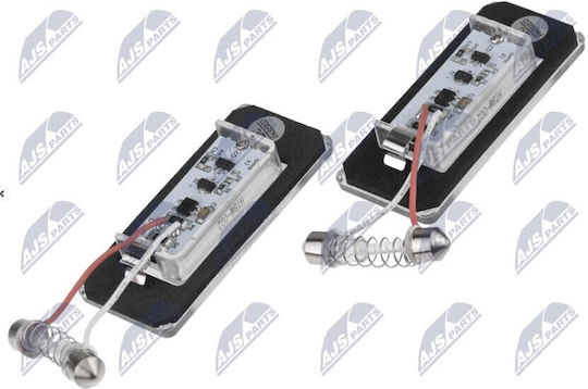 NTY License Plate Lights Led for Mini Cooper 2006-2015