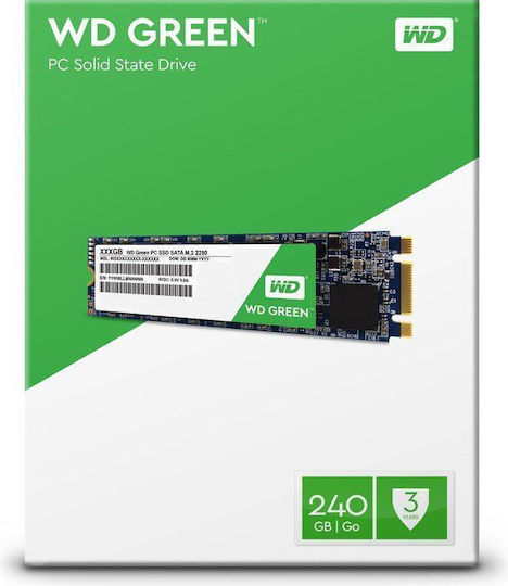 Western Digital Green SSD 240GB M.2 SATA III WDS240G1G0B