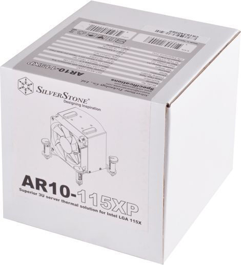 Silverstone Argon AR10 Охладител за ЦПУ за Socket 115x Черен
