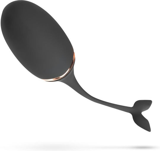 Luxurious Vibrating Egg with Remote Control - Black Mini Δονητής Egg με Απομακρυσμένο Έλεγχο Μαύρος