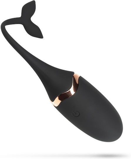 Luxurious Vibrating Egg with Remote Control - Black Mini Δονητής Egg με Απομακρυσμένο Έλεγχο Μαύρος