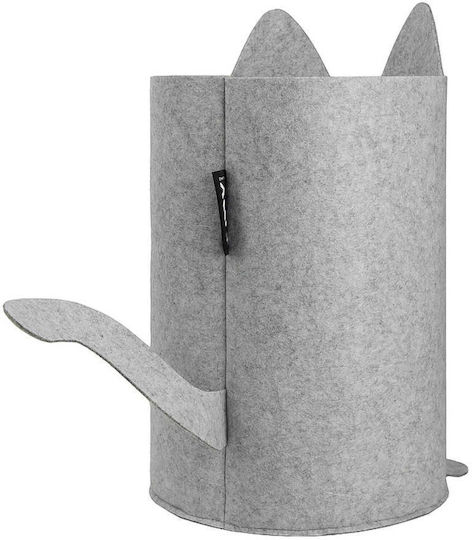 Omy Детска кошница за съхранение Сив 28x48x48см 1бр