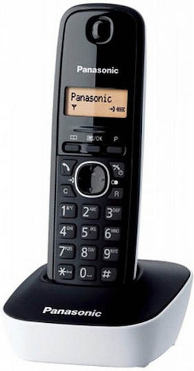 Panasonic KX-TG1611 Cordless Phone Black-White