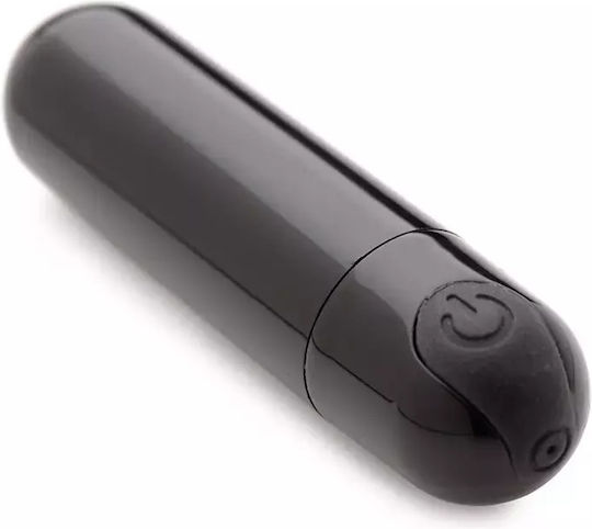 XR Metal Vibrating Ball with 10 Speeds Xr Brands Вибратор Bullet Черен
