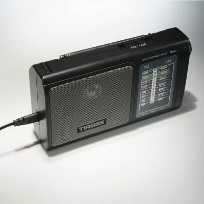 Tiross TS-457 Φορητό Ραδιόφωνο Μαύρο