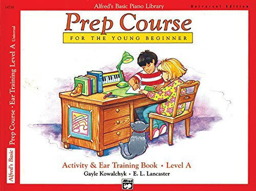 Alfred Music Publishing Alfred's Basic Piano Library-prep Course-activity & Ear Training Level A Παιδική Μέθοδος Εκμάθησης για Πιάνο