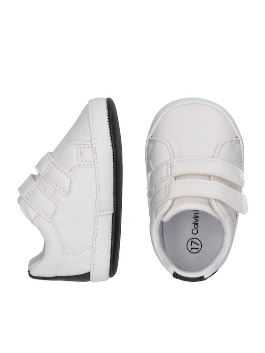 Calvin Klein Adidași pentru bebeluși Albe