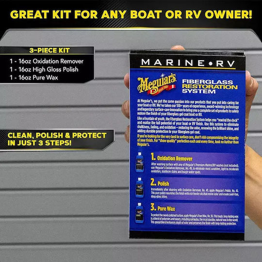 Meguiar’s Marine RV Fiberglas-Restaurationssystem