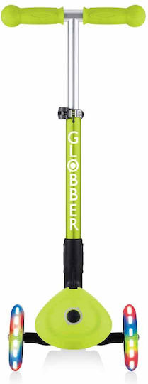 Globber Scuter Copii Pliabil Junior 3 Roți Verde