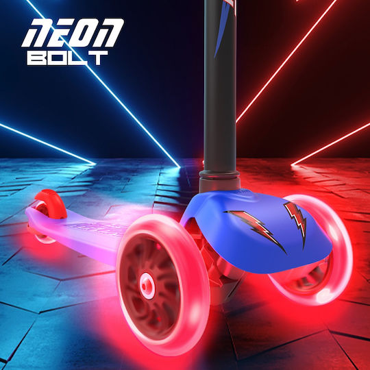 Y Volution Scutere Copii Yvolution - Hulajnoga Neon Bolt 3 Roti Multicolor