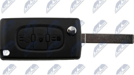 Κλειδι Καπακι Citroen Berlingo C2 C3 C4 C5 C6c8 Ds3 Ds4 Peugeot 207 307 407 607 807 Expert Partner