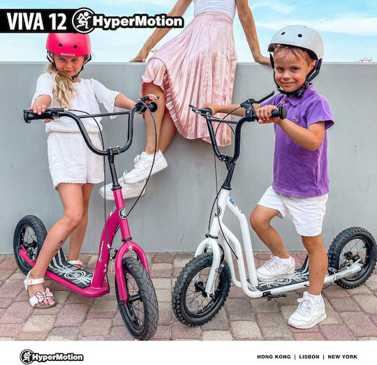 HyperMotion Kinderroller Viva 2-Rad Weiß