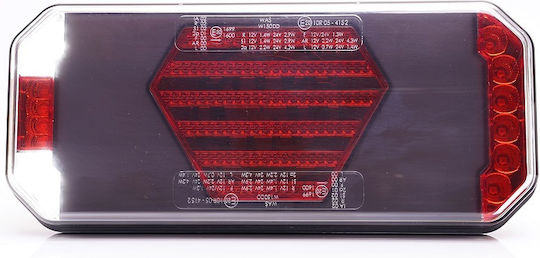 WAS Комплект фарове за ремарке LED с винтове 10 / 24V 1бр