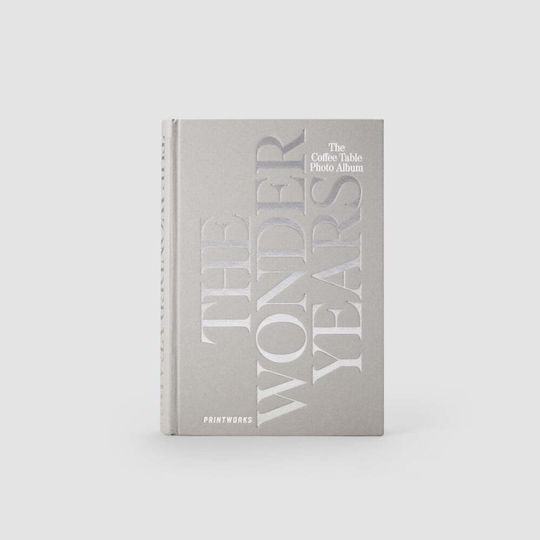 Printworks Album The Wonder Years for 160 Photos Gray 11x15cm