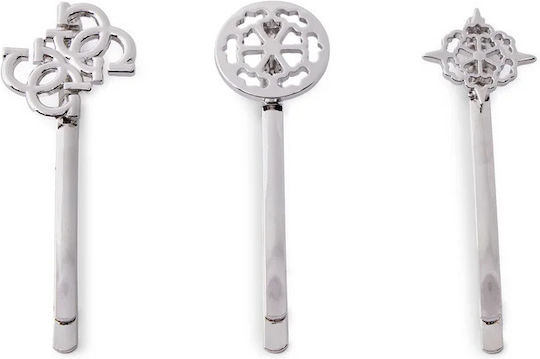Guess Geschenkset Haargummis + Haarspangen Gfboxwp34060 Coal