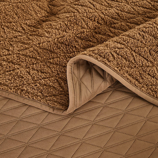 Liolios Home Bottega Σετ Μαξιλαροθήκες Bronze 50x70εκ.