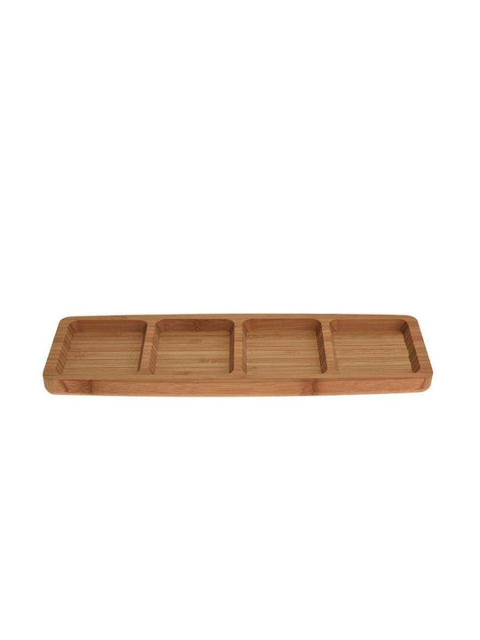 Excellent Houseware Decorative Platter Brown 33x10x1.8cm