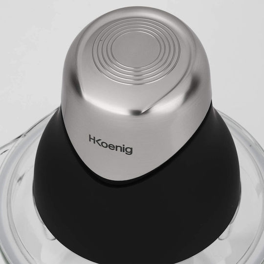 HKoenig Мини Чопър Multi 320W с Контейнер 1лт Черен
