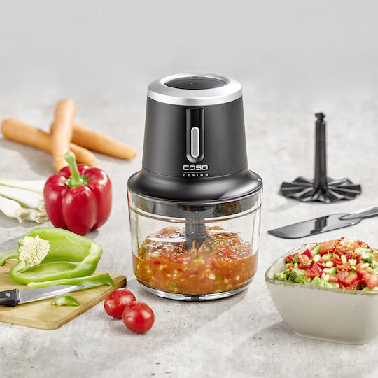 Caso Multi Chopper 200W mit 1l Behälter Schwarz