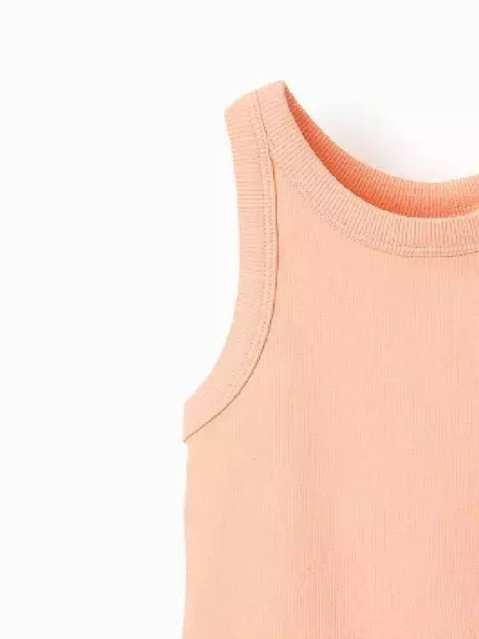 Zippy Children's Blouse Sleeveless Orange