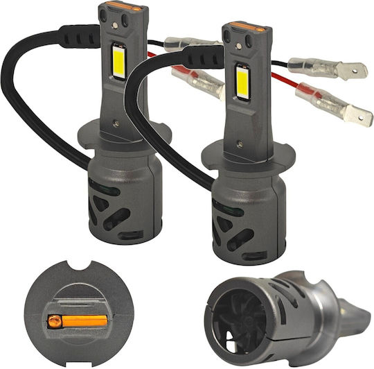 Lampen Auto H3 Canbus LED 5500K Kaltes Weiß 9-30V / 30V 2Stück