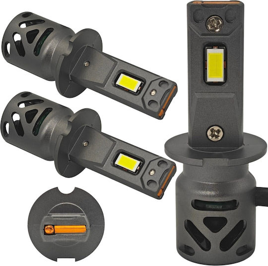 Lampen Auto H3 Canbus LED 5500K Kaltes Weiß 9-30V / 30V 2Stück