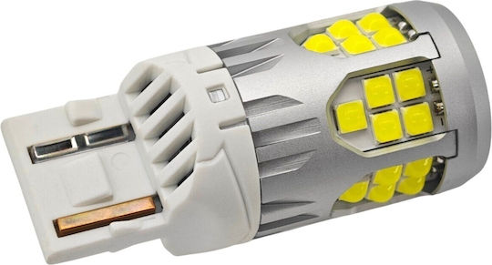 Lamps Car W21W / DRL / W3x16d Canbus LED 5500K Cold White 1pcs