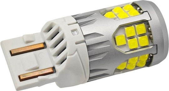 Λάμπα Αυτοκινήτου W21/5W / DRL Canbus LED 5500K Ψυχρό Λευκό