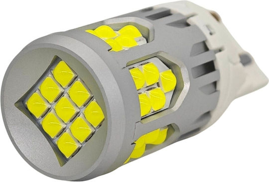 Lamps Car W21W / DRL / W3x16d Canbus LED 5500K Cold White 1pcs