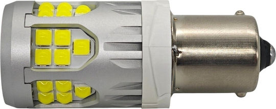 Λάμπα Αυτοκινήτου P21W / BA15S / R10W / DRL Canbus LED 5500K Ψυχρό Λευκό