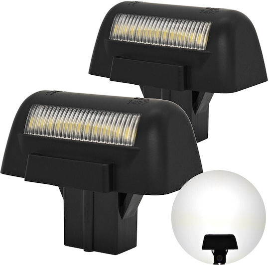 Lumini pentru plăcuțele de înmatriculare Lumini LED 12V pentru Ford Tranzit / Turneo / Turneo Connect / Curierul Tourneo Lexus ESTE 2buc