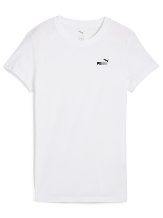 Logo Γυναικείο T-shirt Λευκό