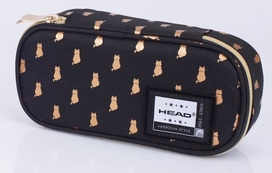 Pencil Case Pouch Golden Effect Golden Kitty Ac5 Astra