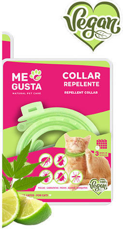 Me Gusta Колие за котки Бежов
