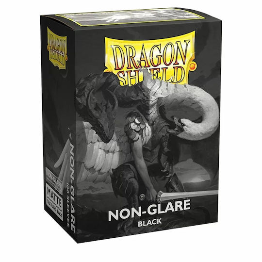 Dragon Shield Matte Card Sleeves Standard Size 100τμχ Μαύρες